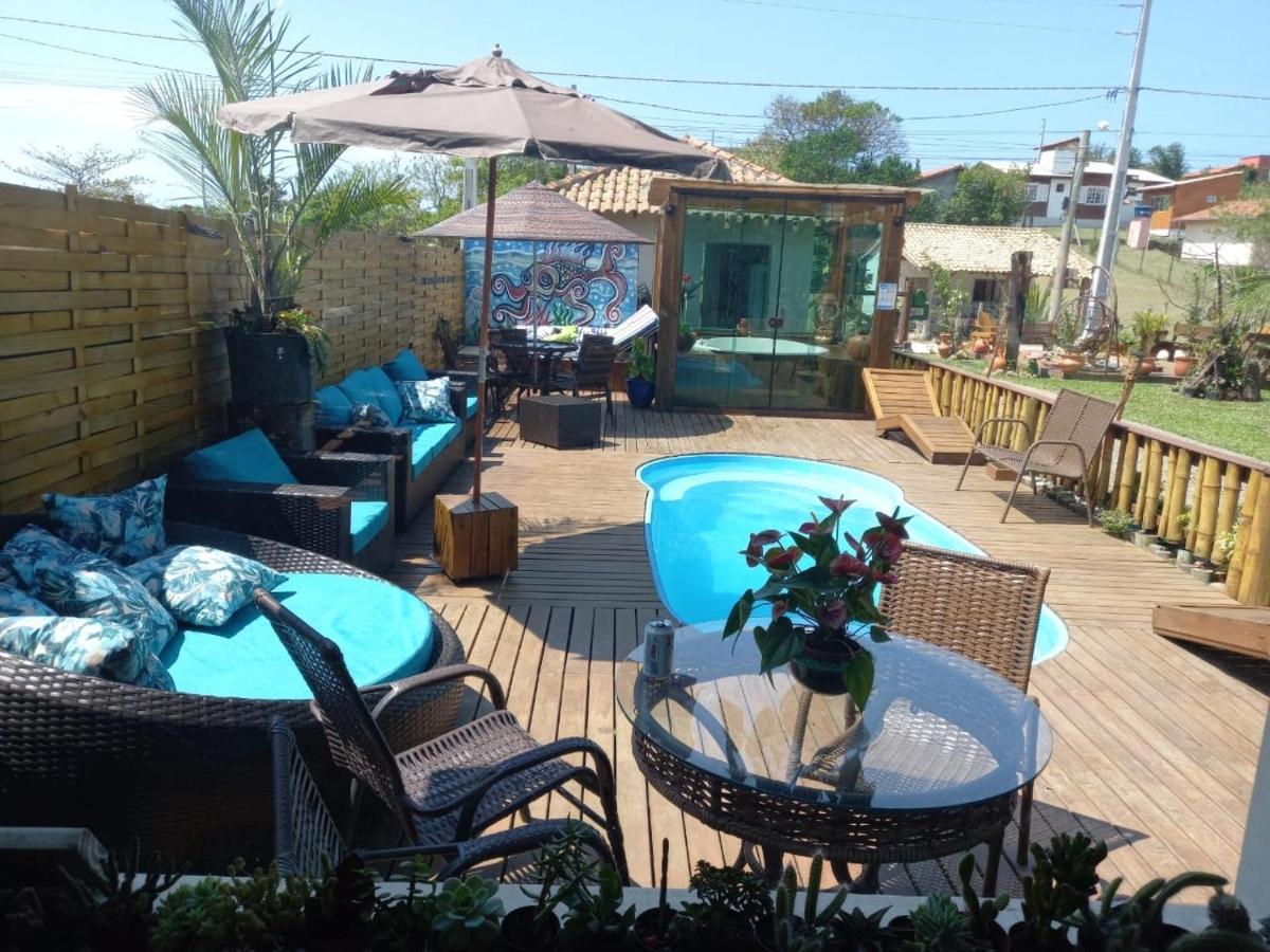 Hostel Quintal Do Rosa Прайя-ду-Роза Экстерьер фото